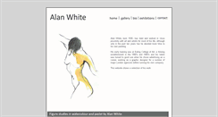 Desktop Screenshot of alanwhiteart.co.uk